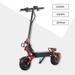 Adults Electric Scooter 2400W Dual Motors 55km/h Off Road Foldable E-scooter 11 Off-road tyre 48V 21Ah Battery Max Speed 55KM/h LED Display 40-50KM Long Range