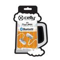 Celly DRINKBHBEERWH cuffia e auricolare Wireless In-ear Musica Chiamate Bluetooth Bianco