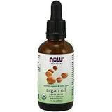 NOW Solutions Organic Argan Oil Certified Organic and 100% Pure Gold of Morocco Multi-Purpose Oil 2-Ounce 2 Fl Oz (Pack of 1)