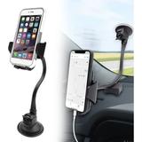 Windshield Phone Mount for Car Super Strong Suction Cup Phone Holder for Truck - Universal Gooseneck Window