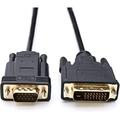 DVI to VGA Cable Active DVI 24+1 to VGA Adapter Cable DVI-D Male to VGA Male Converter with Chip Compatible