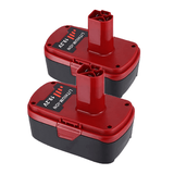 Vinida 2Pack 6.5Ah 19.2V Lithium ion C3 Battery Compatible with Craftsman 19.2V Battery 130279005 130279017 315.113753 315.115410 315.11485 1323903 1323517