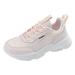 Vedolay Women s Fashion Sneakers Women s Road Running Mesh Breathable Casual Sneakers Lace Up Comfort Sports Student Fashion Tennis Shoes(Pink 7.5)