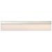 Jackson; LED Medium Vanity; Brushed Nickel Finish with White Acrylic