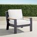 Calhoun Lounge Chair with Cushions in Aluminum - Dove, Quick Dry - Frontgate