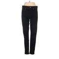 Ann Taylor LOFT Jeans - High Rise Skinny Leg Denim: Black Bottoms - Women's Size 27 - Black Wash