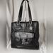 Coach Bags | Euc Coach Large Black Pebbled Leather Penelope Turn Lock Tote #B1282-F19264 | Color: Black | Size: Os