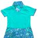 Adidas Dresses | Adidas Gold Rangewear Hi Res Green Athletic Dress Sz M | Color: Blue/Green | Size: M