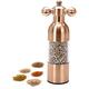 Salt and Pepper Grinder Set - Stainless Steel Pepper Mill Pepper Mill Water Tap Black Pepper Mill Manual Salt Mill Seasoning Bottle (Color : Gold, Size : S) (Color : Rose Gold)