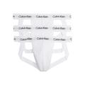 Slip CALVIN KLEIN UNDERWEAR "JOCK STRAP 3PK" Gr. XXL (56), weiß (white,, white,, white) Herren Unterhosen Slips