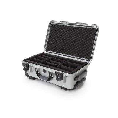 Nanuk 935 Protective Hard Case w/ Padded Divider 22in Silver 935S-020SV-0A0