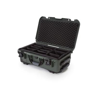 Nanuk 935 Protective Hard Case w/ Padded Divider 22in Olive 935S-020OL-0A0