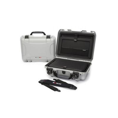 Nanuk 923 Case with Laptop Kit and Strap Silver Me...