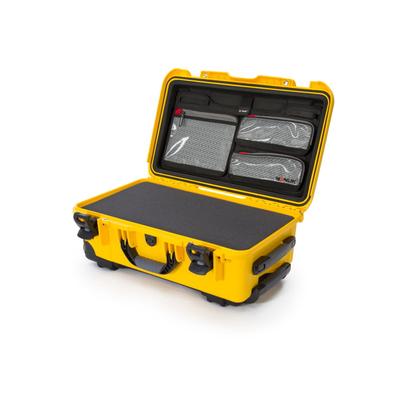 Nanuk Case 935 w/lid org./foam Yellow Large 935S-050YL-0A0