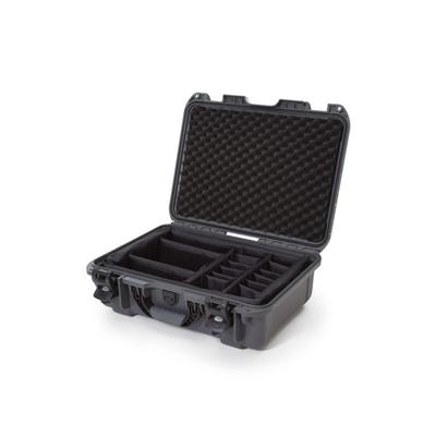 Nanuk 925 Case w/padded divider - Graphite 925S-020GP-0A0