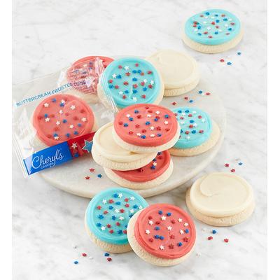 Patriotic Cutouts - 100 by Cheryl's Cookies