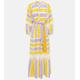 Diane von Furstenberg Embroidered cotton maxi dress