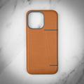 Bellroy iPhone 14 Pro Max Premium Leather Case with Card Holder - Terracotta - can be Engraved or Personalised