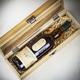 Lagavulin 16 Year Old Single Malt Islay Whisky in Personalised Wood Gift Box - Engraved with your message