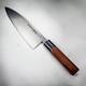 Samura Okinawa 6.7" Deba Knife with Rosewood Handle - can be Engraved or Personalised