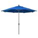 Arlmont & Co. Austan 11' Market Umbrella Metal in Blue/Navy | Wayfair 69518B0C11D64EA09C176EAE52AC3DAF