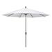 Arlmont & Co. Austan 11' Market Umbrella Metal in Blue/Brown/Indigo | Wayfair 55824C18DB6241EF9BEAD7119EA3875A