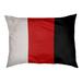 East Urban Home Las Vegas Dog Bed Pillow Polyester in Red/White/Black | Extra large (50" W x 40" D x 7" H) | Wayfair