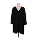 Gap Casual Dress - Sweater Dress: Black Solid Dresses - Women's Size Medium