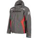 Klim Rift Snowmobile Jacket, grey-red, Size L