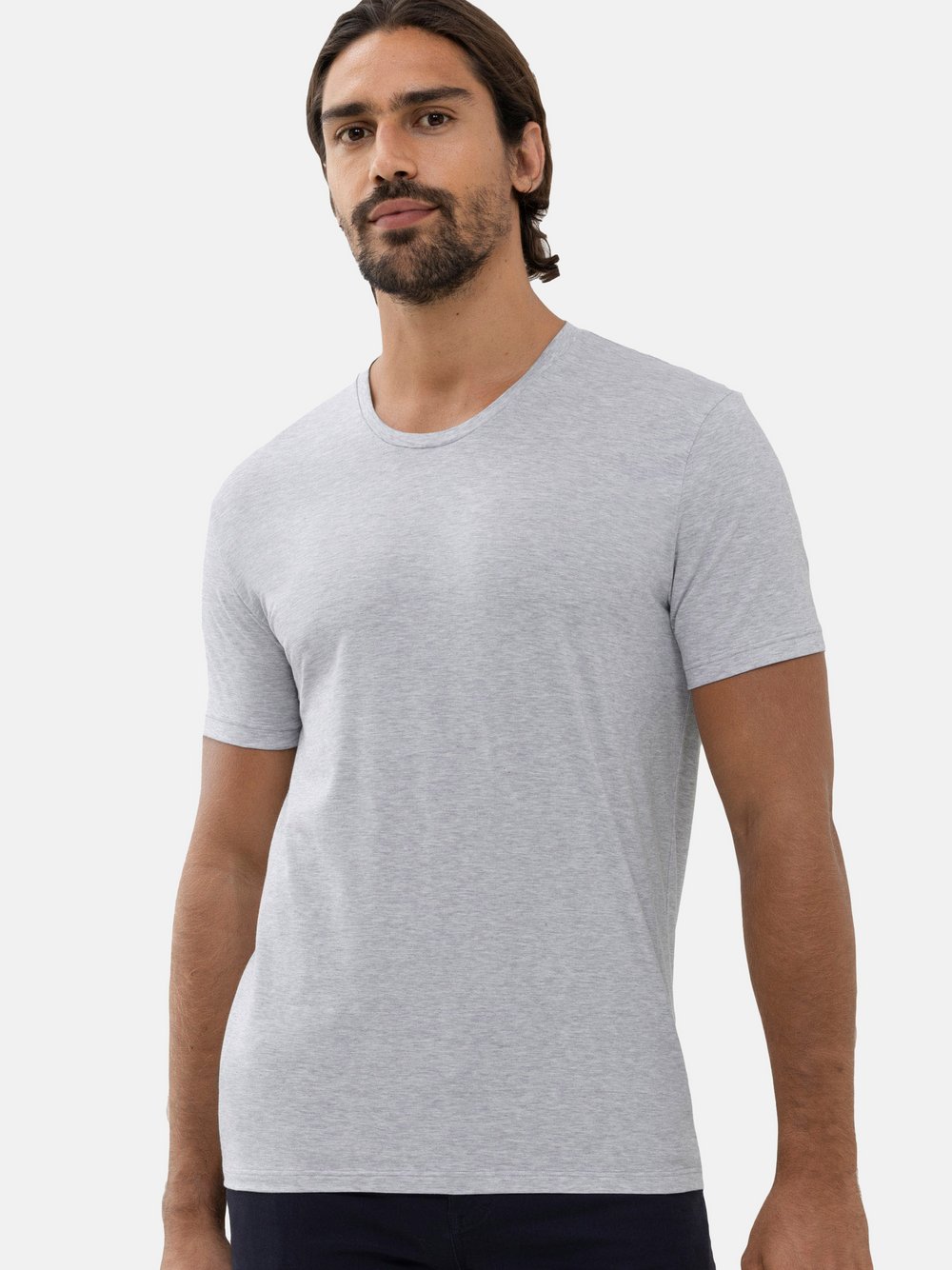 Mey Unterhemd Herren grau, M Image