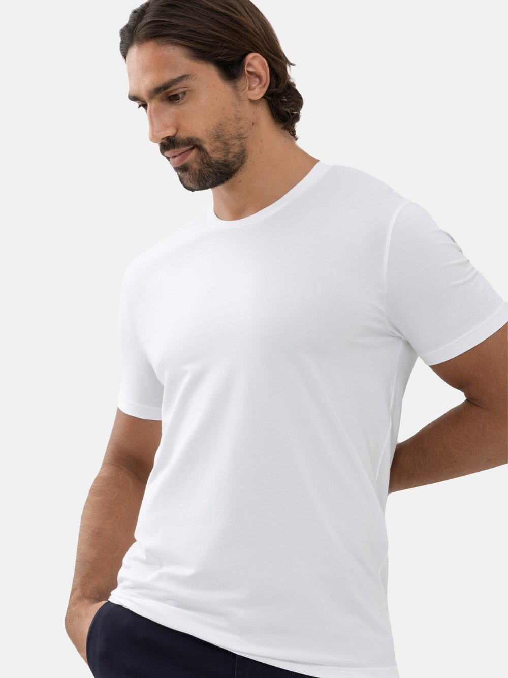 Mey Unterhemd Herren weiß, M Image