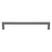 GlideRite 7.56 Inch Center to Center Solid Square Bar Pull Cabinet Hardware Handle - 21683-192-GPH