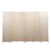 6-Panel Bamboo Room Divider,Private Folding Portable Partition Screen