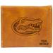 Brown Florida Gators Personalized Trifold Wallet