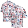 Men's Reyn Spooner White Los Angeles Dodgers Americana Button-Up Shirt