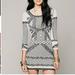 Free People Dresses | Free People | Intimately Coachella Angles Of Intarisa Dress Y2k Bodycon Knit M/L | Color: Black/Cream | Size: M