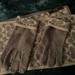 Coach Accessories | Beautiful Gently Used Coach Scarf And Gloves To Match | Color: Silver/White | Size: Os