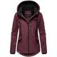 Softshelljacke MARIKOO "Mount-Cho-Oyu" Gr. S, rot (weinrot) Damen Jacken Softshelljacken