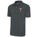 Men's Antigua Charcoal Minnesota Twins Legacy Pique Polo