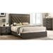 Red Barrel Studio® Gurdas Queen Upholstered Platform 3 Piece Bedroom Set Upholstered in Brown | 57 H in | Wayfair 29EA645E00D04D34809CBA048395E3A6