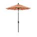 Joss & Main Brent 7.5' Market Sunbrella Umbrella Metal in Brown | Wayfair 8DB441CE7F7B4ECAB15BD9E01E33F4D2