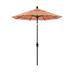 Joss & Main Brent 7.5' Market Sunbrella Umbrella Metal in Brown | Wayfair 0228EC8157EC40798512BCB66B582E57