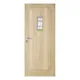 Croft 2 Panel Bevelled Glazed Hardwood Veneer External Front Door, (H)2032mm (W)813mm