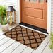 Sol 72 Outdoor™ Condit Non-Slip Indoor Door Mat Coir in Brown | 30 H x 18 W x 0.6 D in | Wayfair 03293D265D2F40368DFE04E6B4F57DEB