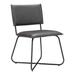 17 Stories Ejak Side Chair Upholstered, Steel in Gray | 31.5 H x 19.7 W x 23.6 D in | Wayfair AC25F743A79D4CDDA101176C0433BBD5