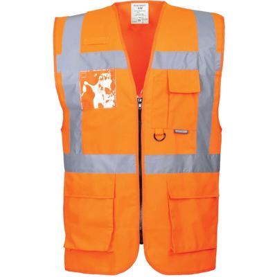 Portwest - Warnweste mit Reißverschluss en iso 20471 - S476 Orange xl Image