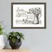 August Grove® Farmhouse Cotton Home Sweet Home by Tre Sorelle Studios - Single Picture Frame Print Paper in Gray/White | Wayfair