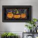 The Holiday Aisle® Gergin Jack O'Lantern Mat - Single Picture Frame Print on Canvas Canvas, in Black/Orange | 29 H x 53 W x 2.5 D in | Wayfair