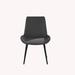 Corrigan Studio® Modern Dining Chair -4Pcs/Ctn Upholstered/Metal in Gray | 32.28 H x 20.08 W x 16.54 D in | Wayfair