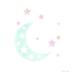 Ebern Designs Masonlee Watercolor Moon - Print Canvas in Brown/Green/Pink | 20 H x 20 W x 1.25 D in | Wayfair C3131DAFD6C94ACD9261E81D79DE7039